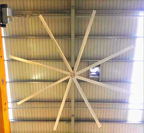 AWF5 HVLS 천장 선풍기 128kg 8pcs 잎 창고를 위한 큰 천장 선풍기