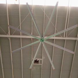 저잡음 공기 냉각 천장 선풍기, HVLS 큰 산업 공장 천장 선풍기