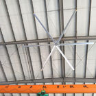 큰 산업 12 발 천장 선풍기, AC 모터를 가진 HVLS 천장 선풍기
